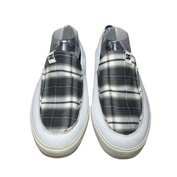 Mens DC slip on shoes size 12 white - Picture 2 of 5
